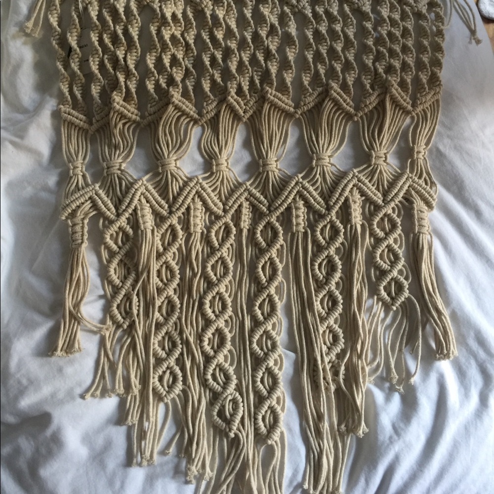 Urban Outfitters Crochet Wall Art